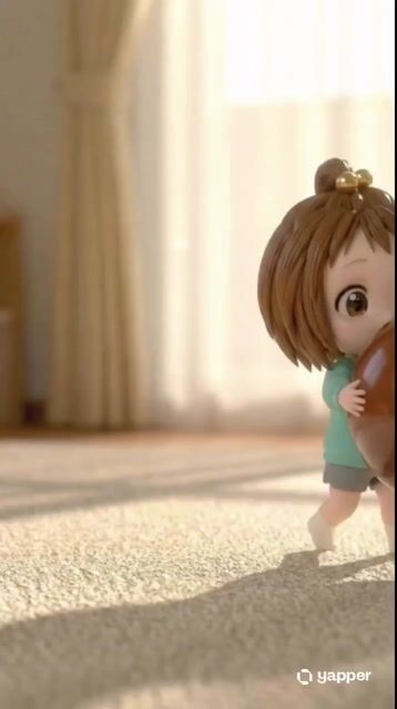 Chibi Girl and Giant Chocolate